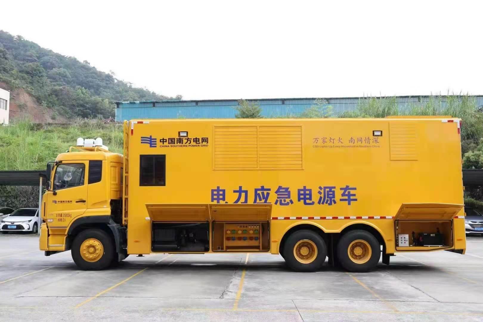 义马安康大型柴油发电机发电车UPS电源出租租赁